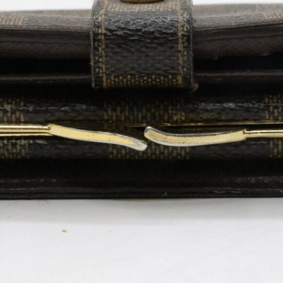 Louis Vuitton 2005 Damier Ebene Porte Monnaie Billets Viennois - Picture 10 of 16